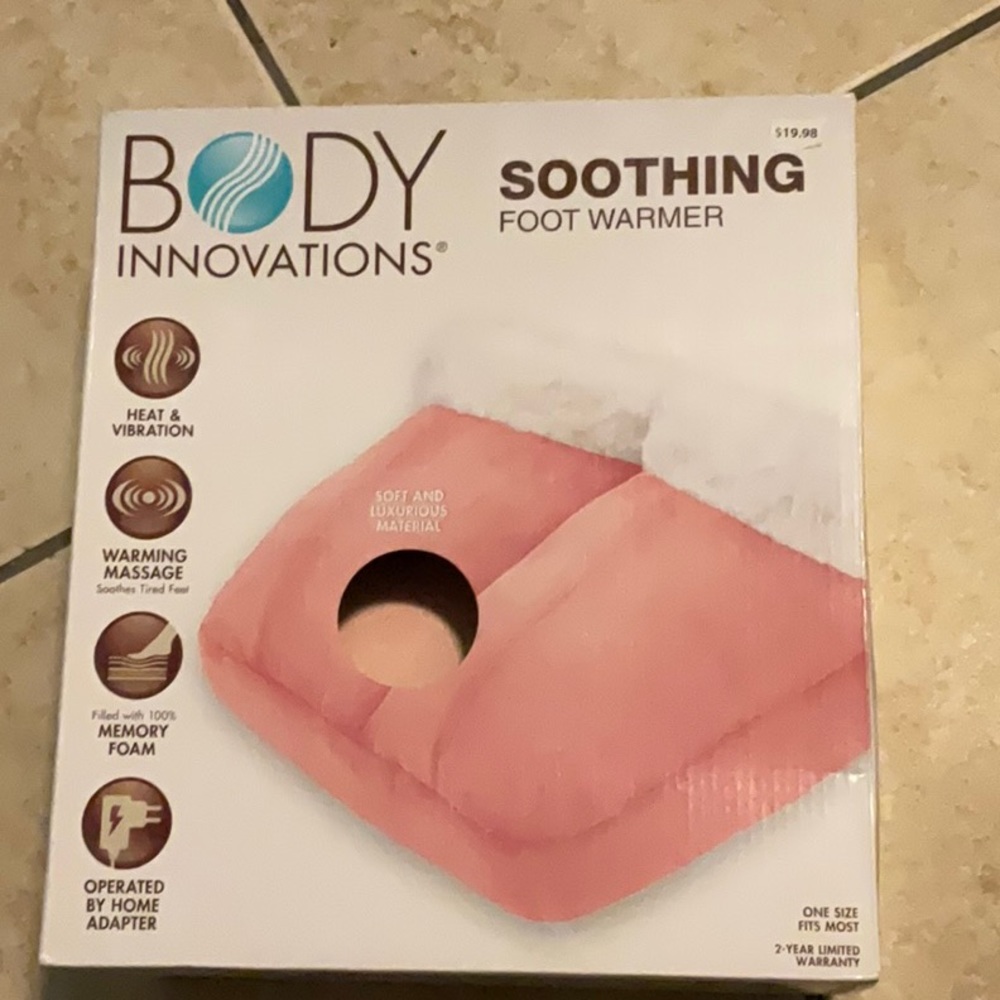 Massaging Foot warmer